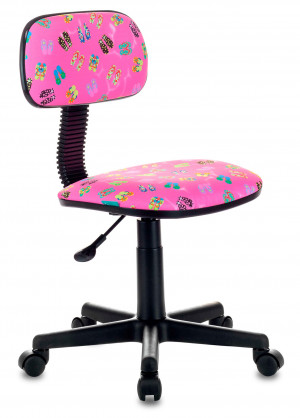 Кресло детское Бюрократ CH-201NX розовый сланцы