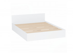 Кровать Мори КРМ 1600.1 белая двуспальная
