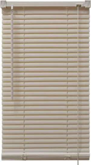 Жалюзи ECODECOR  см пластик бежевый 60х155